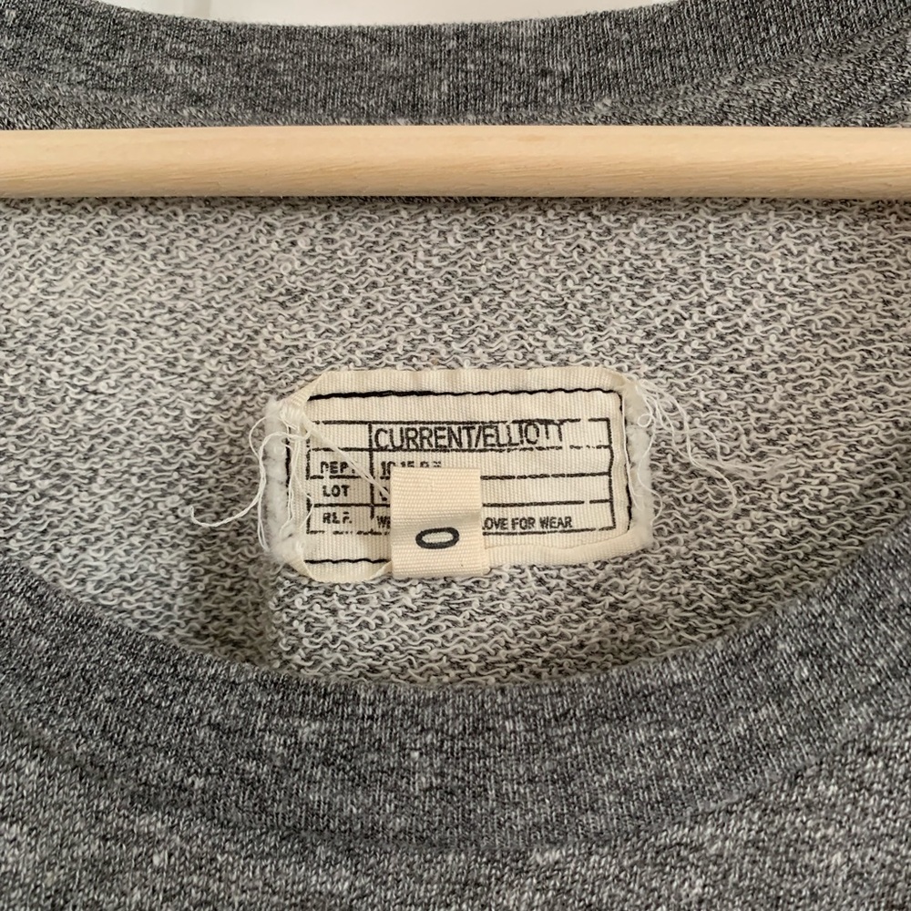 Current/Elliott Ruffle Sweatshirt NWOT - Picture 5 of 7